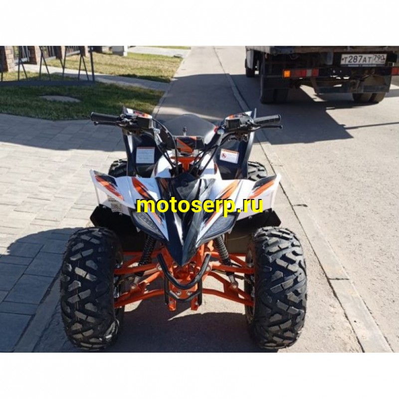 Купить  110cc Квадроцикл KAYO AT110 (белый пластик) (ПТС) 2025 г. 110сс, электростартер, 8/8" (шт) (SM купить с доставкой по Москве и России, цена, технические характеристики, комплектация фото  - motoserp.ru