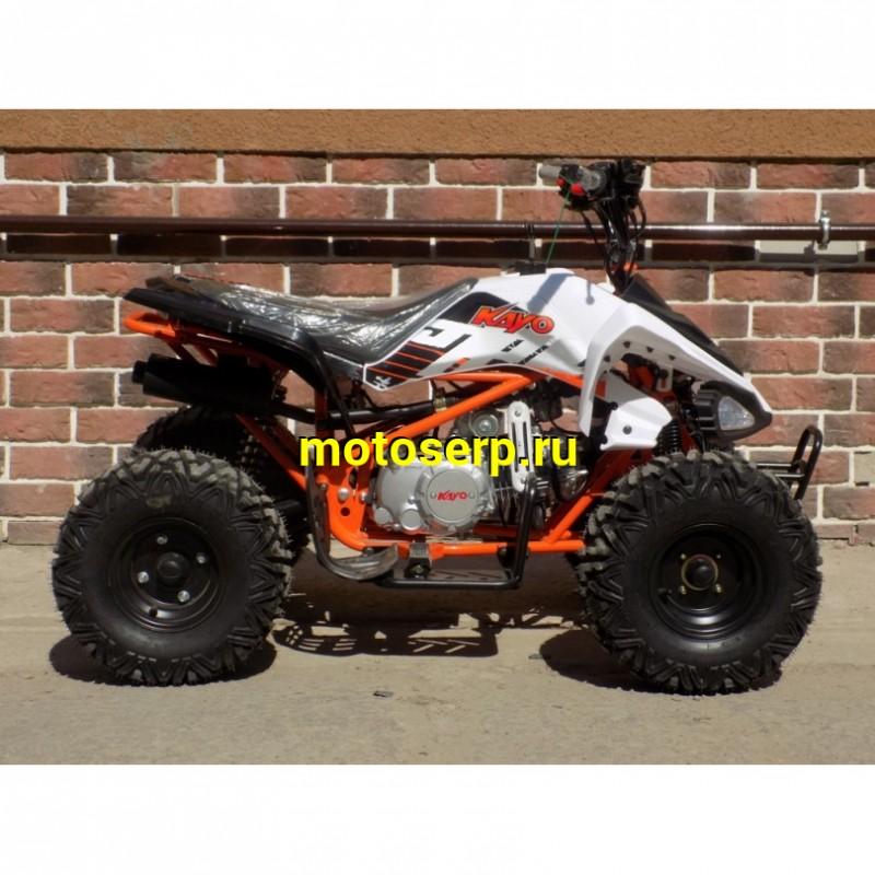 Купить  110cc Квадроцикл KAYO AT110 (белый пластик) (ПТС) 2025 г.  (шт) (SM купить с доставкой по Москве и России, цена, технические характеристики, комплектация фото  - motoserp.ru