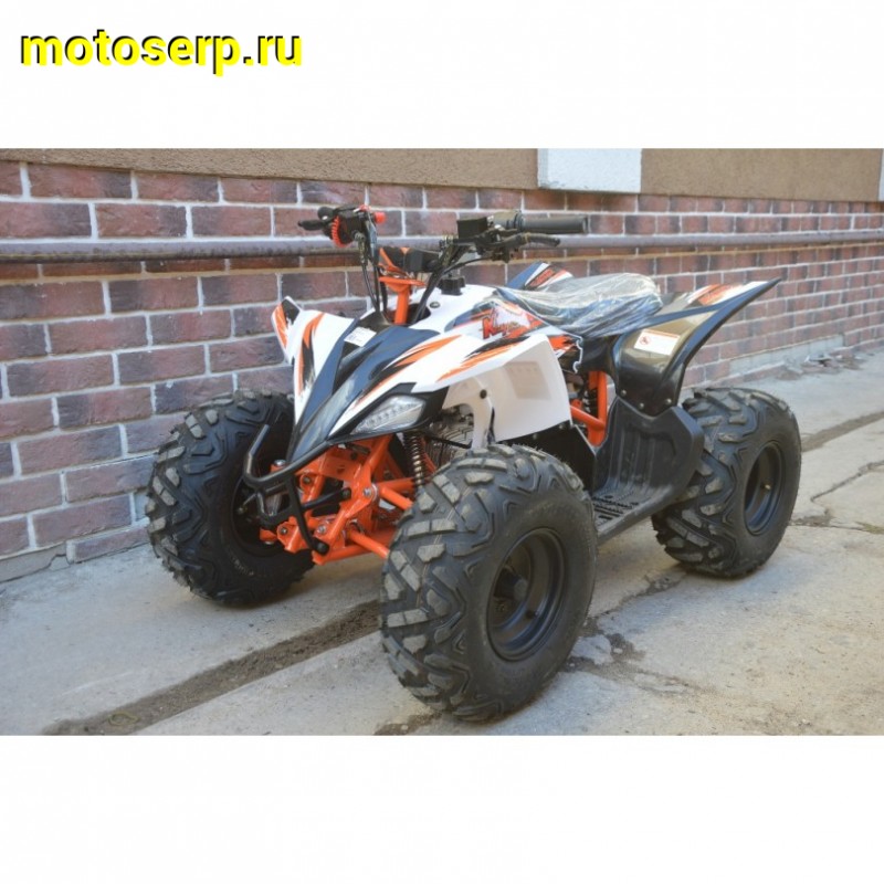 Купить  110cc Квадроцикл KAYO AT110 (белый пластик) (ПТС) 2025 г. 110сс, электростартер, 8/8" (шт) (SM купить с доставкой по Москве и России, цена, технические характеристики, комплектация фото  - motoserp.ru