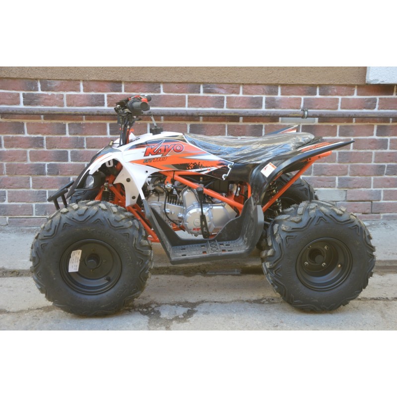 Купить  110cc Квадроцикл KAYO AT110 (белый пластик) (ПТС) 2025 г. 110сс, электростартер, 8/8" (шт) (SM купить с доставкой по Москве и России, цена, технические характеристики, комплектация фото  - motoserp.ru
