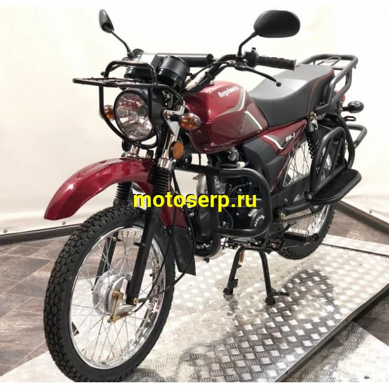 Купить  Мопед Regulmoto Alpha (RM-3) (2025) красный  4Т; 50cc;  колеса 17/17"литые; 4пер, диск/бар (шт) 01250 (ФОТО купить с доставкой по Москве и России, цена, технические характеристики, комплектация фото  - motoserp.ru