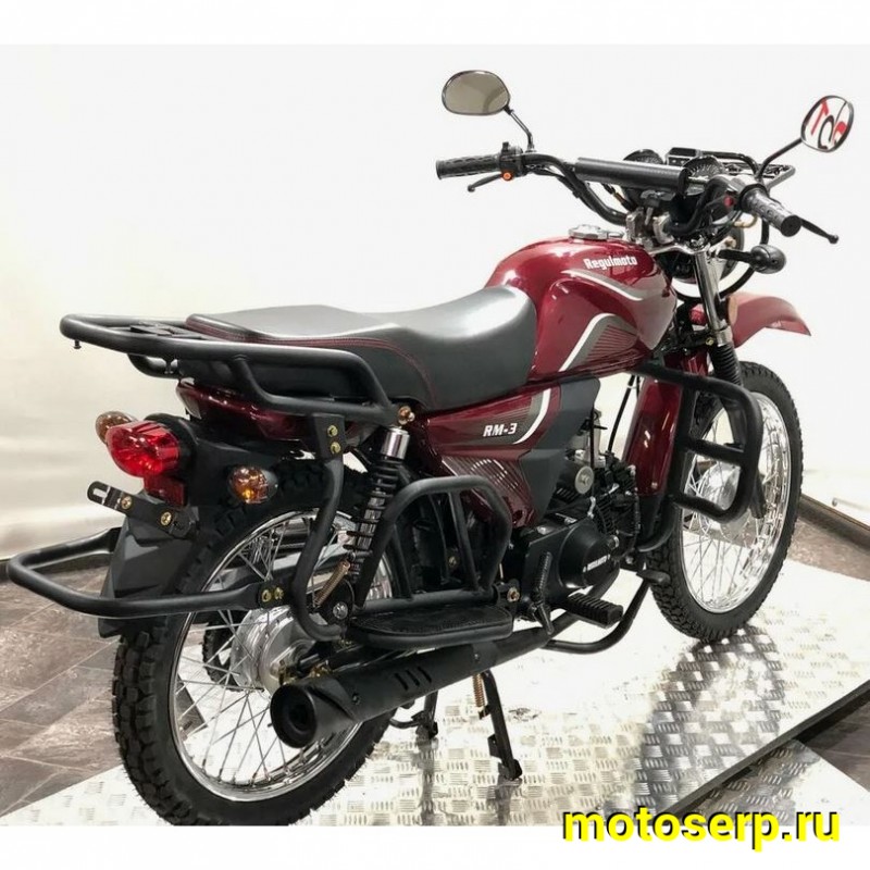 Купить  Мопед Regulmoto Alpha (RM-3) (2025) красный  4Т; 50cc;  колеса 17/17"литые; 4пер, диск/бар (шт) 01250 (ФОТО купить с доставкой по Москве и России, цена, технические характеристики, комплектация фото  - motoserp.ru