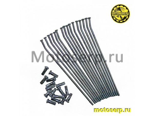 Купить  Спицы заднего колеса 18"  KAYO T4 (4,5x201мм) наружная, (алюминиевый обод) (16шт) (комп) (SM 196-9269 купить с доставкой по Москве и России, цена, технические характеристики, комплектация фото  - motoserp.ru