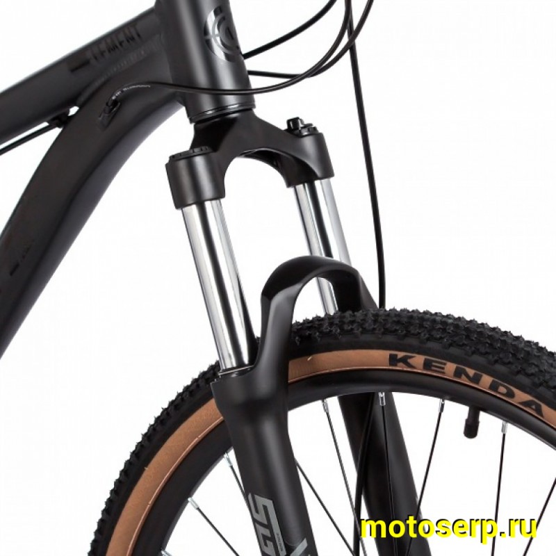 Купить  26" STINGER ELEMENT черный (15") (СТИНГЕР ЭЛЕМЕНТ) 26" горный; 14ск; рама-алюминий; тормоз-Disk; вилка пружинно-эластомерная (шт) (ART купить с доставкой по Москве и России, цена, технические характеристики, комплектация фото  - motoserp.ru