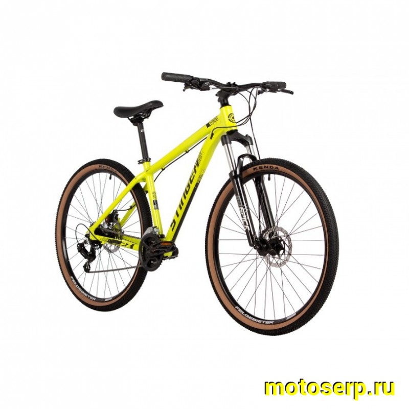Купить  27.5" STINGER ELEMENT желтый (16") (СТИНГЕР ЭЛЕМЕНТ) 27.5" горный; 14ск; рама-алюминий; тормоз-Disk; вилка пружинно-эластомерная (шт) (ART купить с доставкой по Москве и России, цена, технические характеристики, комплектация фото  - motoserp.ru