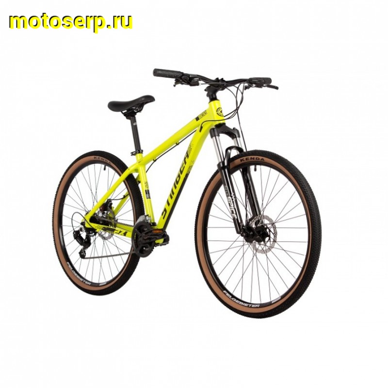 Купить  27.5" STINGER ELEMENT желтый (16") (СТИНГЕР ЭЛЕМЕНТ) 27.5" горный; 14ск; рама-алюминий; тормоз-Disk; вилка пружинно-эластомерная (шт) (ART купить с доставкой по Москве и России, цена, технические характеристики, комплектация фото  - motoserp.ru