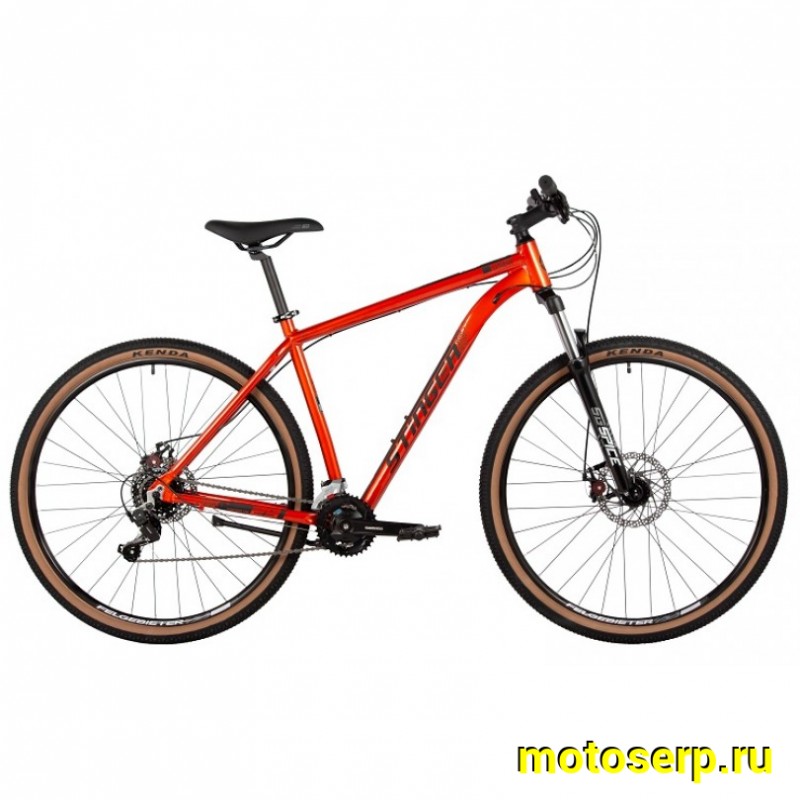 Купить  29" STINGER ELEMENT оранжевый (18") (СТИНГЕР ЭЛЕМЕНТ) 29" горный; 14ск; рама-алюминий; тормоз-Disk; вилка пружинно-эластомерная (шт) (ART купить с доставкой по Москве и России, цена, технические характеристики, комплектация фото  - motoserp.ru