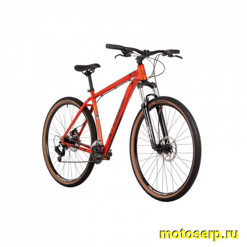 Купить  29" STINGER ELEMENT оранжевый (18") (СТИНГЕР ЭЛЕМЕНТ) 29" горный; 14ск; рама-алюминий; тормоз-Disk; вилка пружинно-эластомерная (шт) (ART купить с доставкой по Москве и России, цена, технические характеристики, комплектация фото  - motoserp.ru
