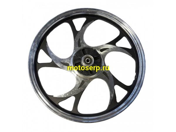 Купить  Колесо 17" заднее (диск колеса) литое 1,60-17" (ось 12мм) Delta, Alpha, Альфа бараб. торм. (шт) (ANKON 006322 купить с доставкой по Москве и России, цена, технические характеристики, комплектация фото  - motoserp.ru