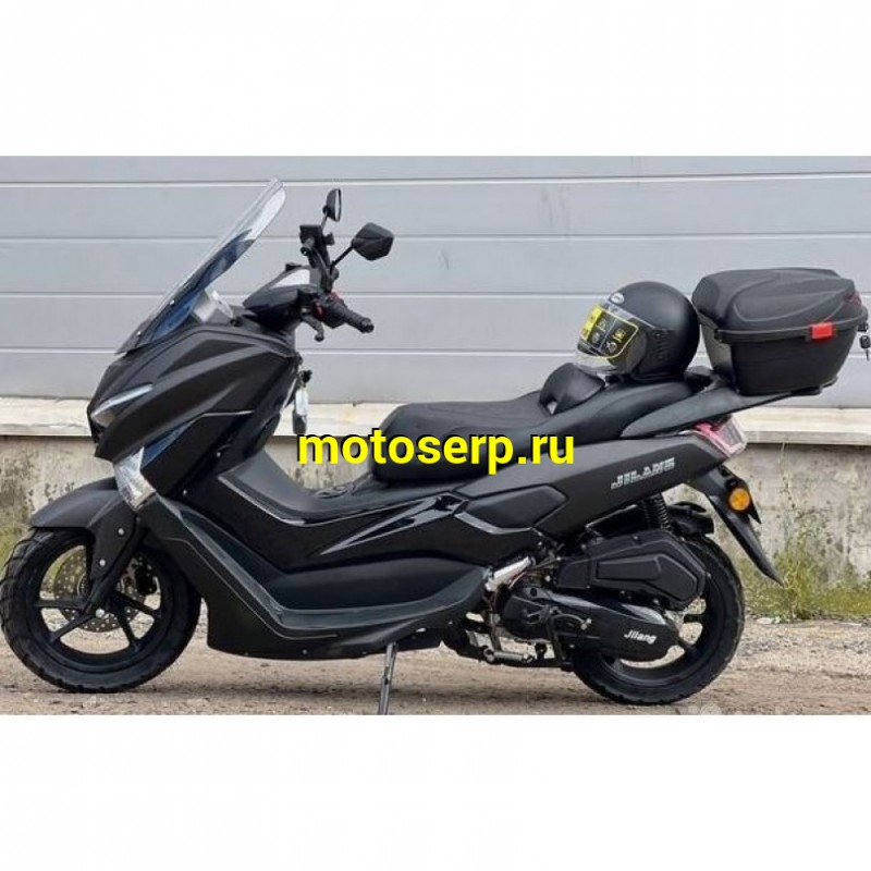 Купить  Скутер Jilang Max PRO EFI 50сс 13/13", ИНЖЕКТОР, МУЗЫКА, блютуз, дикс/бараб, держатель телефона, кофр (шт) 01800  (Jilang купить с доставкой по Москве и России, цена, технические характеристики, комплектация фото  - motoserp.ru