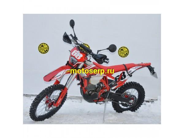 Купить  Мотоцикл Кросс/Эндуро Regulmoto Holeshot Red Edition 175FMM-5PR (спортинв) 300cc балан.,6КПП, 4V,подв. сж/отб KKE 2катр. 47мм  (ЭПТС) (2025г.)  (шт) купить с доставкой по Москве и России, цена, технические характеристики, комплектация фото  - motoserp.ru