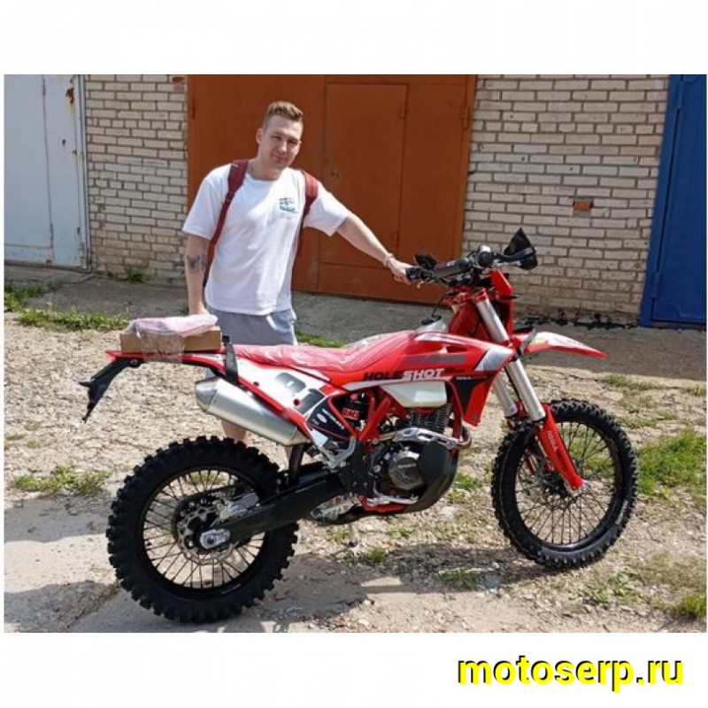 Купить  Мотоцикл Кросс/Эндуро Regulmoto Holeshot Red Edition 175FMM-5PR (спортинв) 300cc балан.,6КПП, 4V,подв. сж/отб KKE 2катр. 47мм (шт) купить с доставкой по Москве и России, цена, технические характеристики, комплектация фото  - motoserp.ru