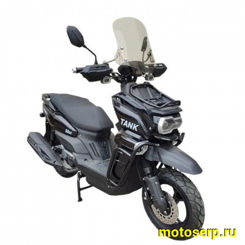 Купить  Скутер TOKISHI TANK 2  50сс торм. диск/диск ,кол. 12"/12"  (шт) 01700   купить с доставкой по Москве и России, цена, технические характеристики, комплектация фото  - motoserp.ru