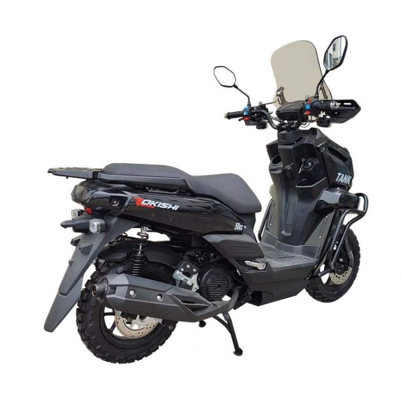Купить  Скутер TOKISHI TANK 2  50сс торм. диск/диск ,кол. 12"/12"  (шт) 01700   купить с доставкой по Москве и России, цена, технические характеристики, комплектация фото  - motoserp.ru
