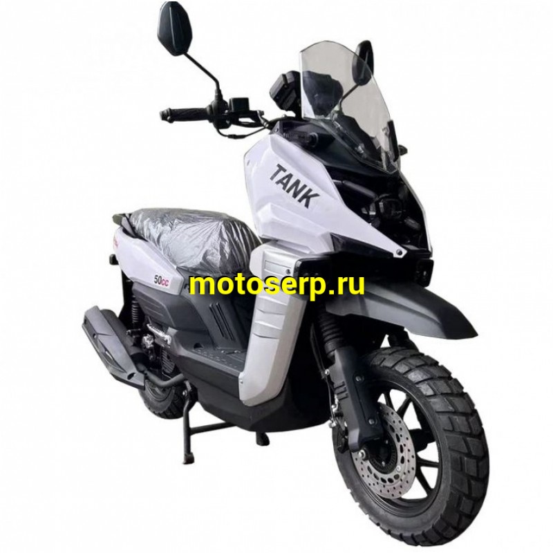 Купить  Скутер TOKISHI TANK 3  50сс торм. диск/диск ,кол. 12"/12"  (шт) 01700   купить с доставкой по Москве и России, цена, технические характеристики, комплектация фото  - motoserp.ru