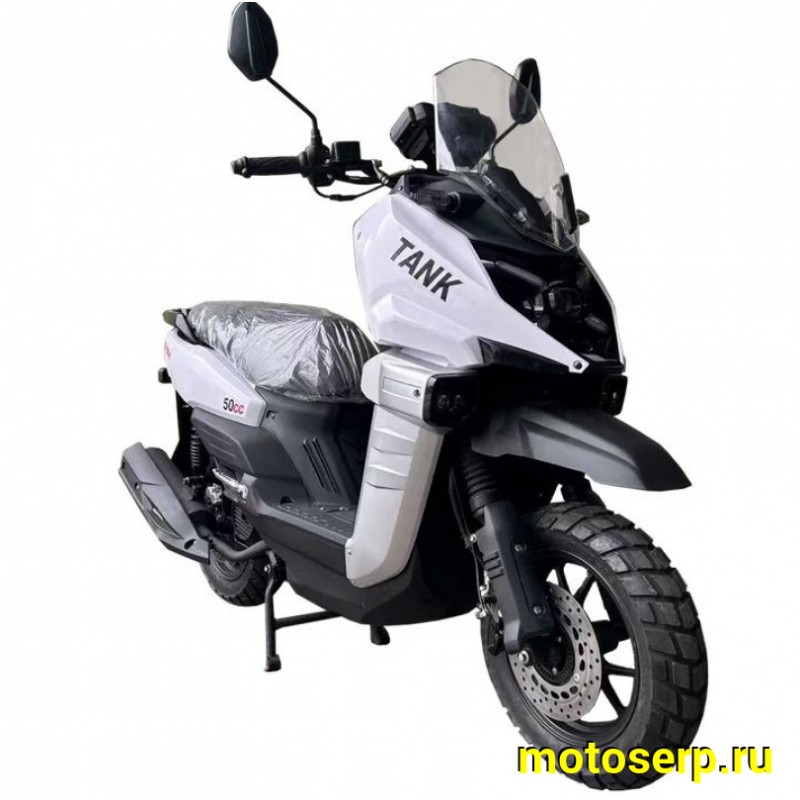 Купить  Скутер TOKISHI TANK 3  50сс торм. диск/диск ,кол. 12"/12"  (шт) 01700   купить с доставкой по Москве и России, цена, технические характеристики, комплектация фото  - motoserp.ru