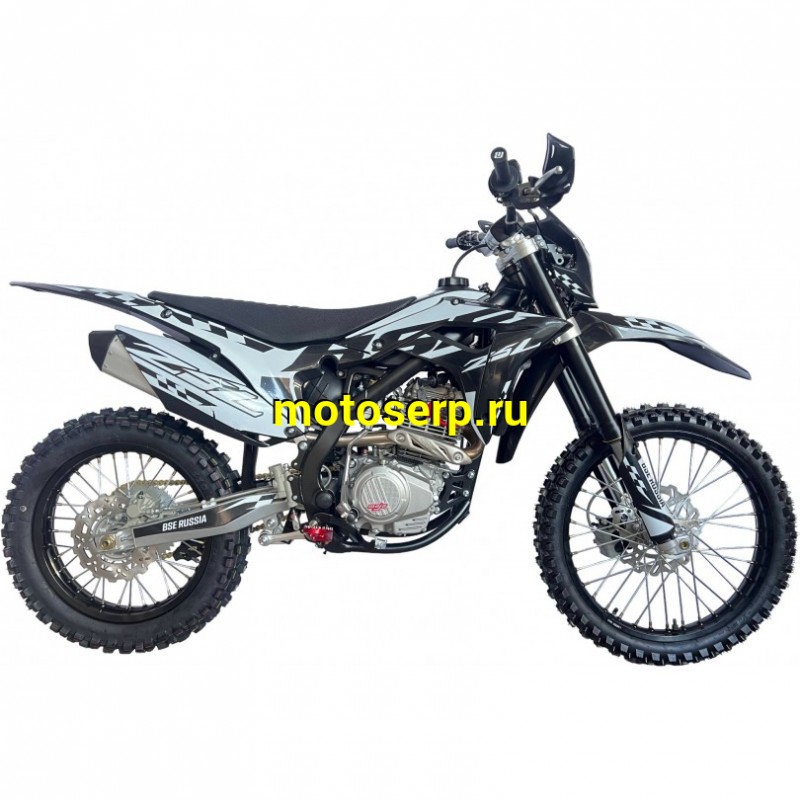 Купить  Мотоцикл Кросс/Эндуро BSE Z5 L White Black (спортин) (шт) купить с доставкой по Москве и России, цена, технические характеристики, комплектация фото  - motoserp.ru