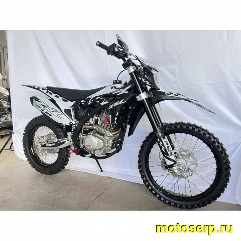 Купить  Мотоцикл Кросс/Эндуро BSE Z5 L White Black (спортин) (шт) купить с доставкой по Москве и России, цена, технические характеристики, комплектация фото  - motoserp.ru