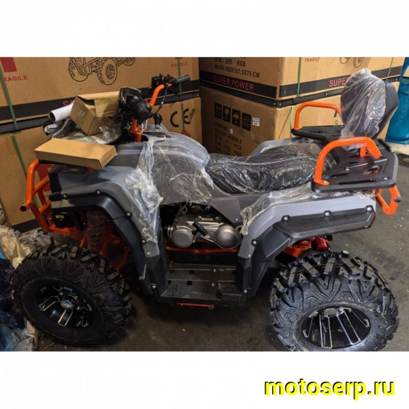 Купить  200cc Комплект запчастей для сборки ATV D6 NEW 200cc Лебедка, 10/10", фарком, спинка, дуги пас, фара-балка, защита рук (шт) (ФОТО (Ram купить с доставкой по Москве и России, цена, технические характеристики, комплектация фото  - motoserp.ru