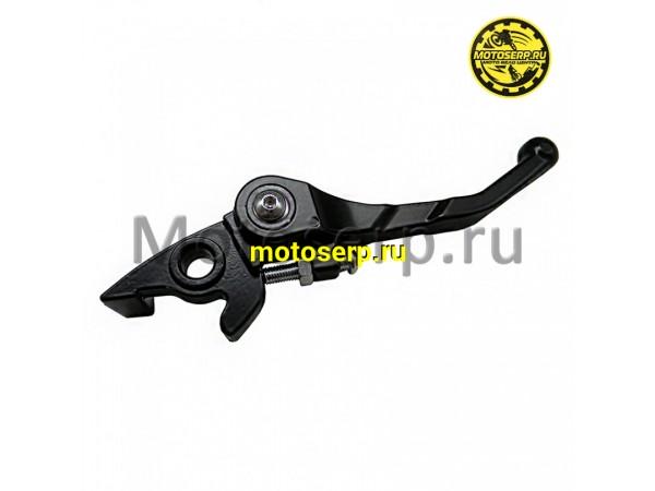 Купить  Рычаг тормоза правый диск (голый) TTR125-2 и др. питбайки складывающийся чёрный (шт) (Кокурин купить с доставкой по Москве и России, цена, технические характеристики, комплектация фото  - motoserp.ru
