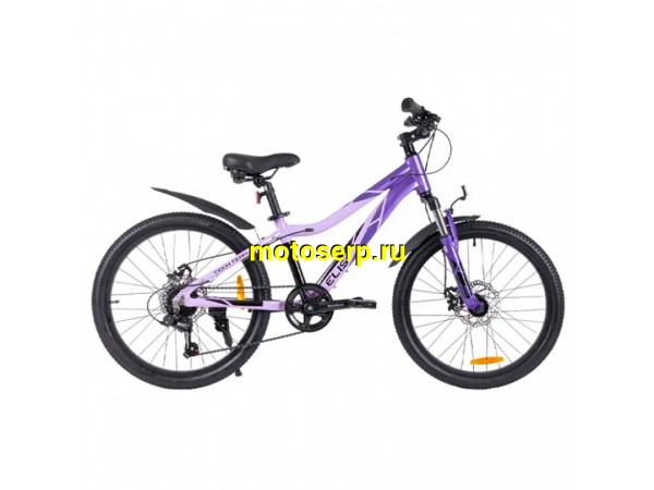 Купить  22" TECH TEAM ELIS фиолетовый (12") (ТЕЧ ТИМ элис) 22"; 7ск; рама-алюминий; тормоз-Disk (шт) (ART  купить с доставкой по Москве и России, цена, технические характеристики, комплектация фото  - motoserp.ru