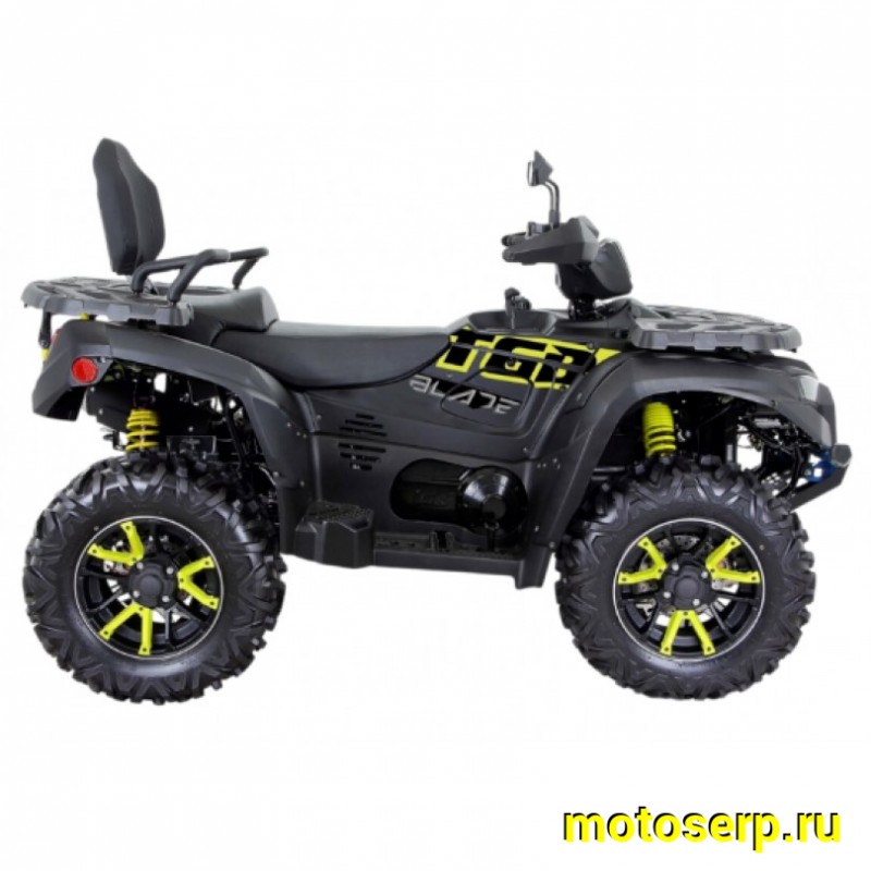 Купить  600сс Квадроцикл TGB Blade 600 LTX EPS Premium (Черный с желтым) ЭПСМ Тайвань модельный ряд 2023г. (к цене +15т.р. доставка) (шт) (TGB купить с доставкой по Москве и России, цена, технические характеристики, комплектация фото  - motoserp.ru