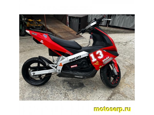 Купить  Скутер Derbi 50 GP1 Revolution (цпг70 malossi,карб Delorto17.5/двигатель Hi-PER 2/ 2006г.в.  купить с доставкой по Москве и России, цена, технические характеристики, комплектация фото  - motoserp.ru