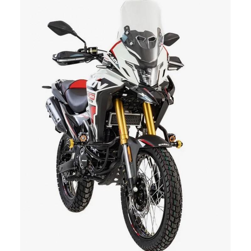 Купить  Мотоцикл внедорожный Motoland 300 ENDURO GARET белый (Гарет) Тур-эндуро ПТС  175FMM-5 PR, 19"/17"  (шт) (ML 23500 купить с доставкой по Москве и России, цена, технические характеристики, комплектация фото  - motoserp.ru