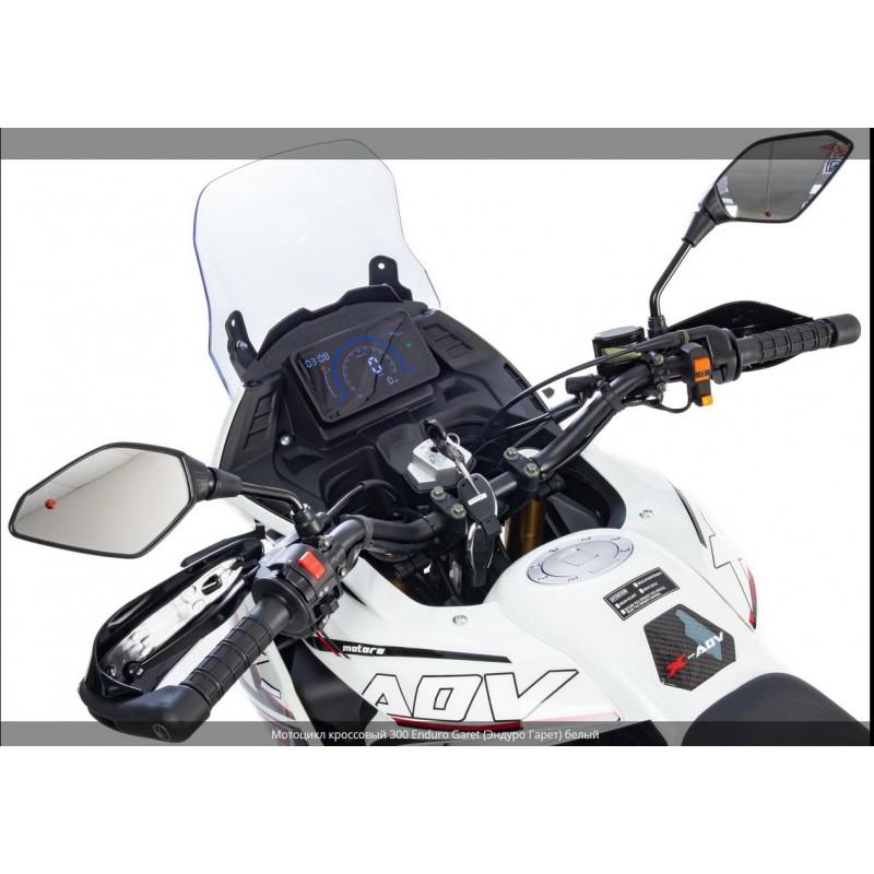 Купить  Мотоцикл внедорожный Motoland 300 ENDURO GARET белый (Гарет) Тур-эндуро ПТС  175FMM-5 PR, 19"/17"  (шт) (ML 23500 купить с доставкой по Москве и России, цена, технические характеристики, комплектация фото  - motoserp.ru