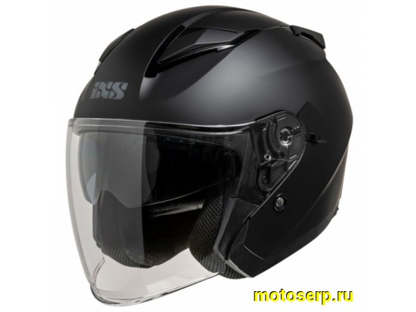 Купить  Шлем открытый  со стеклом IXS 868 LV X10058 M33 цвет черный р-р L (шт) (IXS X10058_M33_L купить с доставкой по Москве и России, цена, технические характеристики, комплектация фото  - motoserp.ru