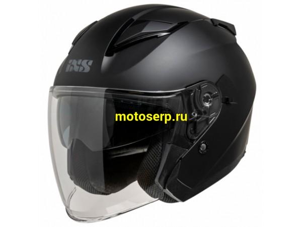 Купить  Шлем открытый  со стеклом IXS 868 LV X10058 M33 цвет черный р-р L (шт) (IXS X10058_M33_L купить с доставкой по Москве и России, цена, технические характеристики, комплектация фото  - motoserp.ru