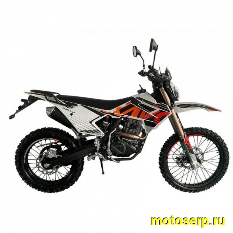 Купить  Мотоцикл Кросс/Эндуро KAYO K3 300 ROAD (ZONGSHEN PR300/ZS175FMM-5) 21/18" (2025г) ПТС  (шт) (SM (ФОТО купить с доставкой по Москве и России, цена, технические характеристики, комплектация фото  - motoserp.ru