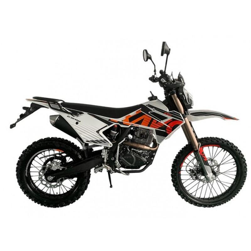 Купить  Мотоцикл Кросс/Эндуро KAYO K3 300 ROAD (ZONGSHEN PR300/ZS175FMM-5) 21/18" (2025г) ПТС  (шт) (SM (ФОТО купить с доставкой по Москве и России, цена, технические характеристики, комплектация фото  - motoserp.ru