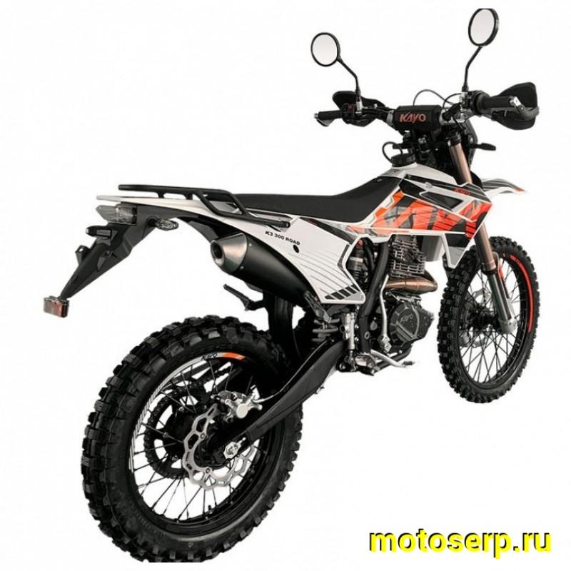Купить  Мотоцикл Кросс/Эндуро KAYO K3 300 ROAD (ZONGSHEN PR300/ZS175FMM-5) 21/18" (2025г) ПТС  (шт) (SM (ФОТО купить с доставкой по Москве и России, цена, технические характеристики, комплектация фото  - motoserp.ru