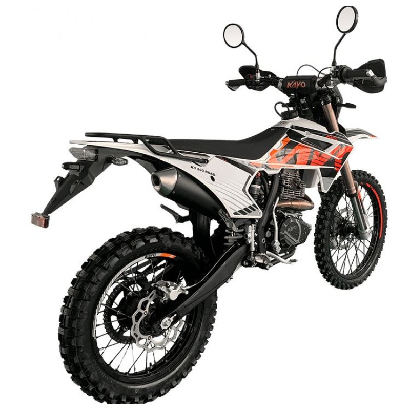 Купить  Мотоцикл Кросс/Эндуро KAYO K3 300 ROAD (ZONGSHEN PR300/ZS175FMM-5) 21/18" (2025г) ПТС  (шт) (SM (ФОТО купить с доставкой по Москве и России, цена, технические характеристики, комплектация фото  - motoserp.ru