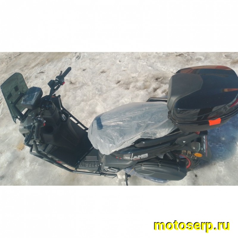 Купить  Скутер Jilang TANK-3 EFI 50сс 12/12" ИНЖЕКТОР, дикс/диск, дуги, кофр, держатель телефона, кофр (шт) 01700 (Jilang  (К-дар купить с доставкой по Москве и России, цена, технические характеристики, комплектация фото  - motoserp.ru