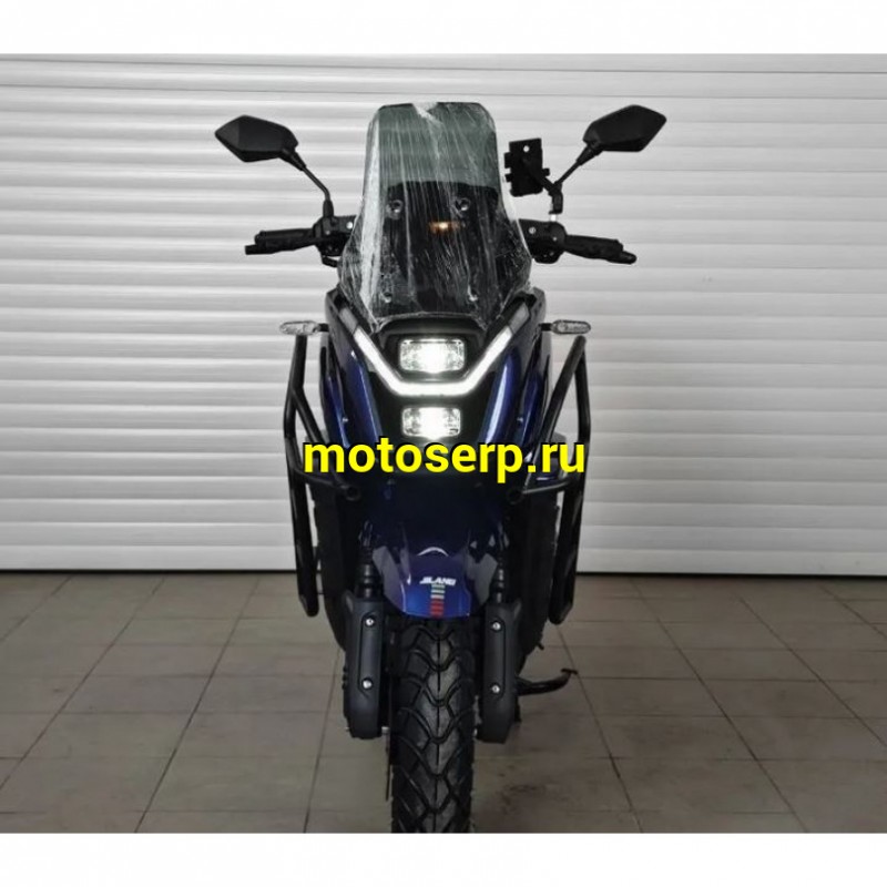 Купить  Скутер Jilang TANK-3 EFI 50сс 12/12" ИНЖЕКТОР, дикс/диск, дуги, кофр, держатель телефона, кофр (шт) 01700 (Jilang (ФОТО купить с доставкой по Москве и России, цена, технические характеристики, комплектация фото  - motoserp.ru