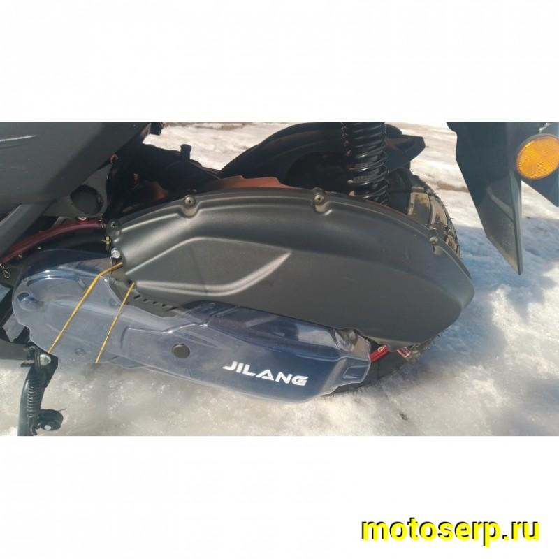 Купить  Скутер Jilang TANK-3 EFI 50сс 12/12" ИНЖЕКТОР, дикс/диск, дуги, кофр, держатель телефона, кофр (шт) 01700 (Jilang  (К-дар купить с доставкой по Москве и России, цена, технические характеристики, комплектация фото  - motoserp.ru