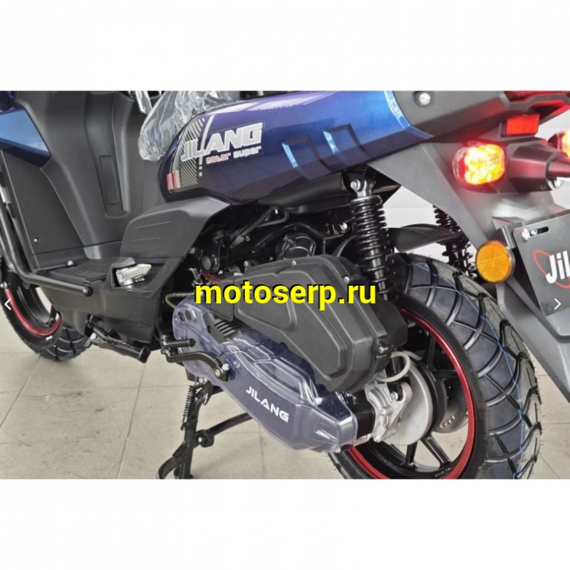 Купить  Скутер Jilang TANK-3 EFI 50сс 12/12" ИНЖЕКТОР, дикс/диск, дуги, кофр, держатель телефона, кофр (шт) 01700 (Jilang (ФОТО купить с доставкой по Москве и России, цена, технические характеристики, комплектация фото  - motoserp.ru