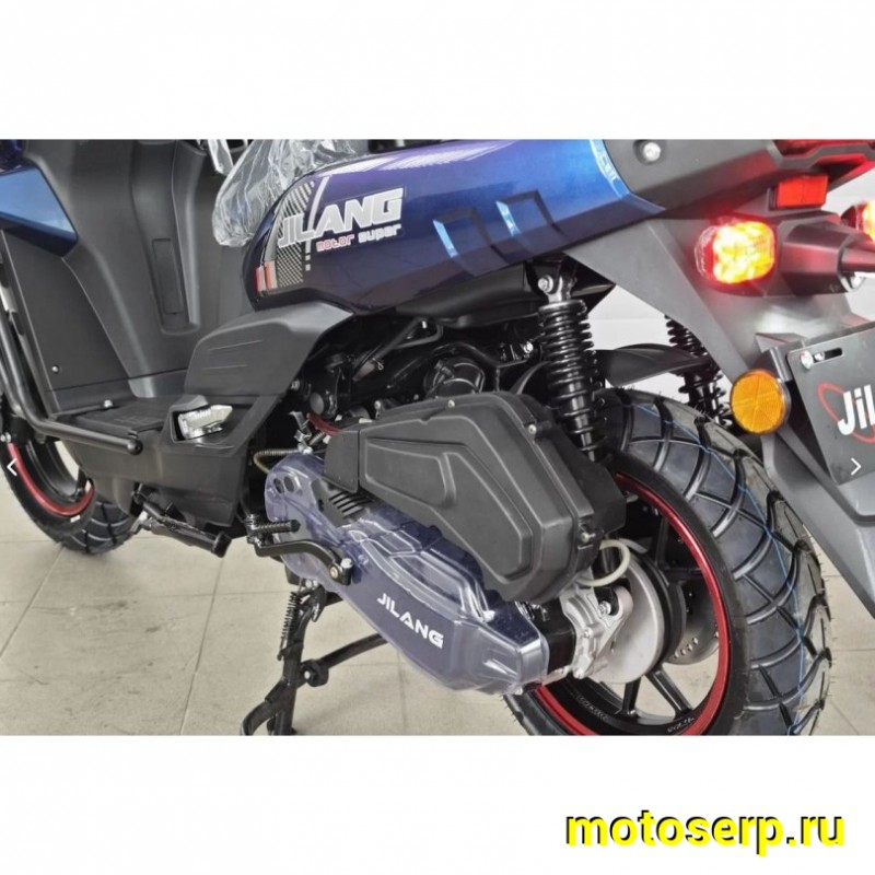 Купить  Скутер Jilang TANK-3 EFI 50сс 12/12" ИНЖЕКТОР, дикс/диск, дуги, кофр, держатель телефона, кофр (шт) 01700 (Jilang  (К-дар купить с доставкой по Москве и России, цена, технические характеристики, комплектация фото  - motoserp.ru