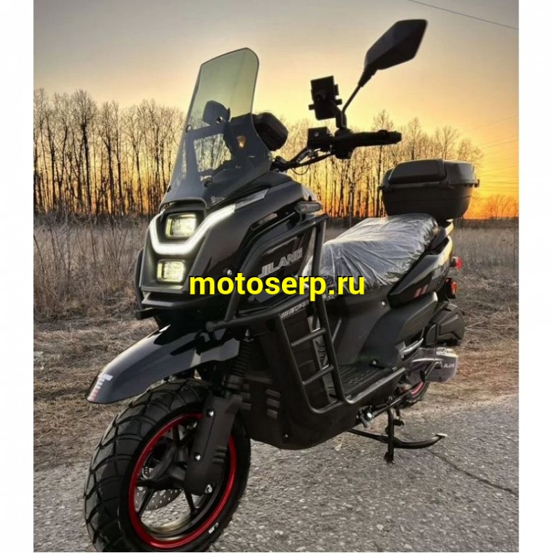 Купить  Скутер Jilang TANK-3 EFI 50сс 12/12" ИНЖЕКТОР, дикс/диск, дуги, кофр, держатель телефона, кофр (шт) 01700 (Jilang (ФОТО купить с доставкой по Москве и России, цена, технические характеристики, комплектация фото  - motoserp.ru