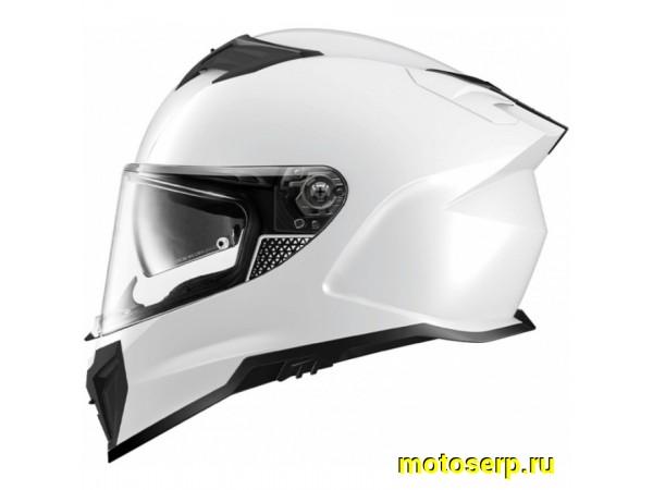 Купить  Шлем закрытый интеграл IXS 912 X14093_001, цвет белый р-р 2XL (шт) (IXS X14093_001_2XL купить с доставкой по Москве и России, цена, технические характеристики, комплектация фото  - motoserp.ru