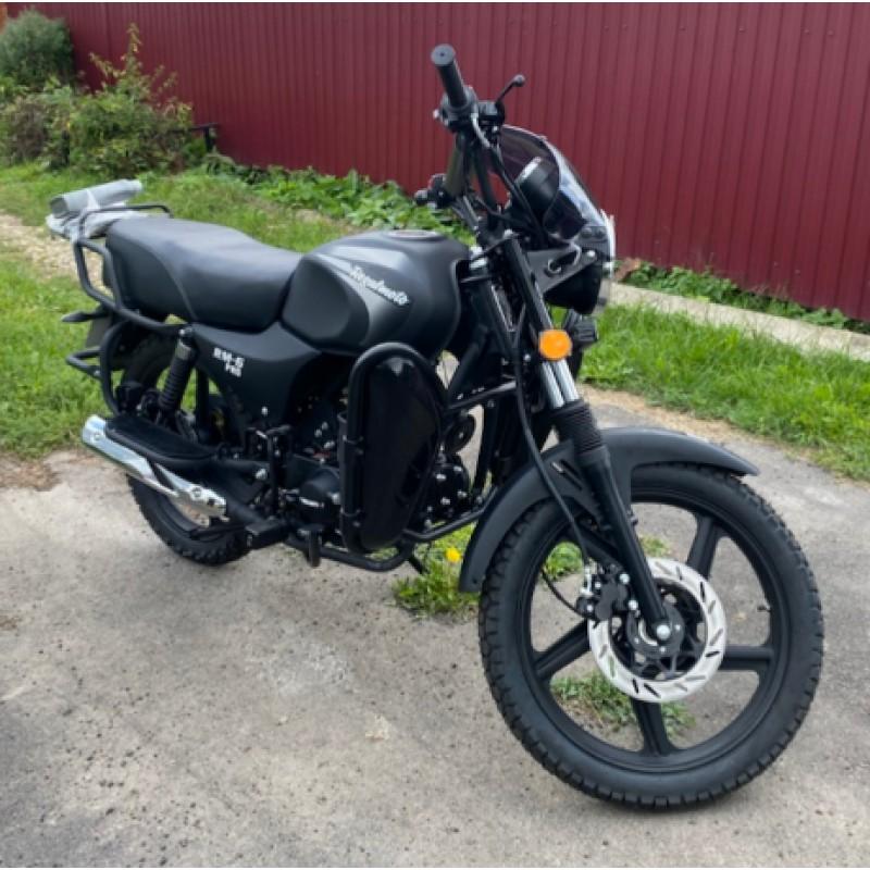 Купить  Мопед Regulmoto Alpha (RM-6) PRO Черный матовый 4Т; 50cc;  колеса  (шт) 01250 (ФОТО купить с доставкой по Москве и России, цена, технические характеристики, комплектация фото  - motoserp.ru