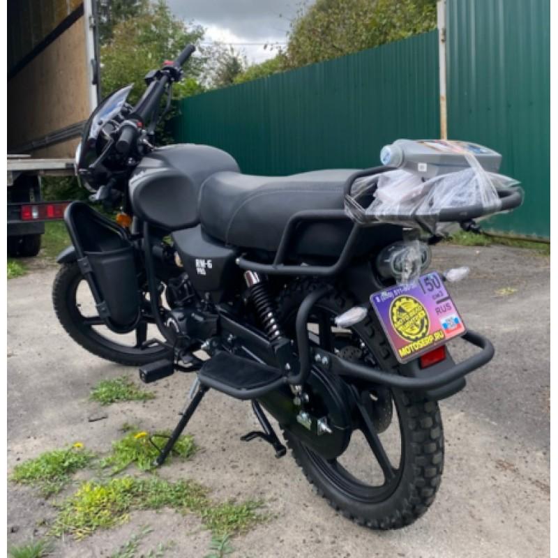 Купить  Мопед Regulmoto Alpha (RM-6) PRO Черный матовый 4Т; 50cc;  колеса  (шт) 01250 (ФОТО купить с доставкой по Москве и России, цена, технические характеристики, комплектация фото  - motoserp.ru