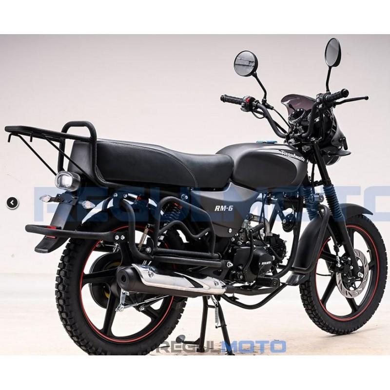 Купить  Мопед Regulmoto Alpha (RM-6) PRO Черный матовый 4Т; 50cc;  колеса  (шт) 01250 (ФОТО купить с доставкой по Москве и России, цена, технические характеристики, комплектация фото  - motoserp.ru