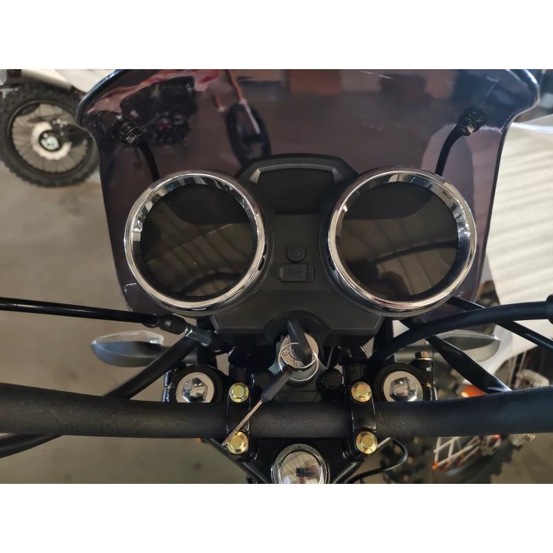 Купить  Мопед Regulmoto Alpha (RM-6) PRO Черный матовый 4Т; 50cc;  колеса  (шт) 01250 (ФОТО купить с доставкой по Москве и России, цена, технические характеристики, комплектация фото  - motoserp.ru
