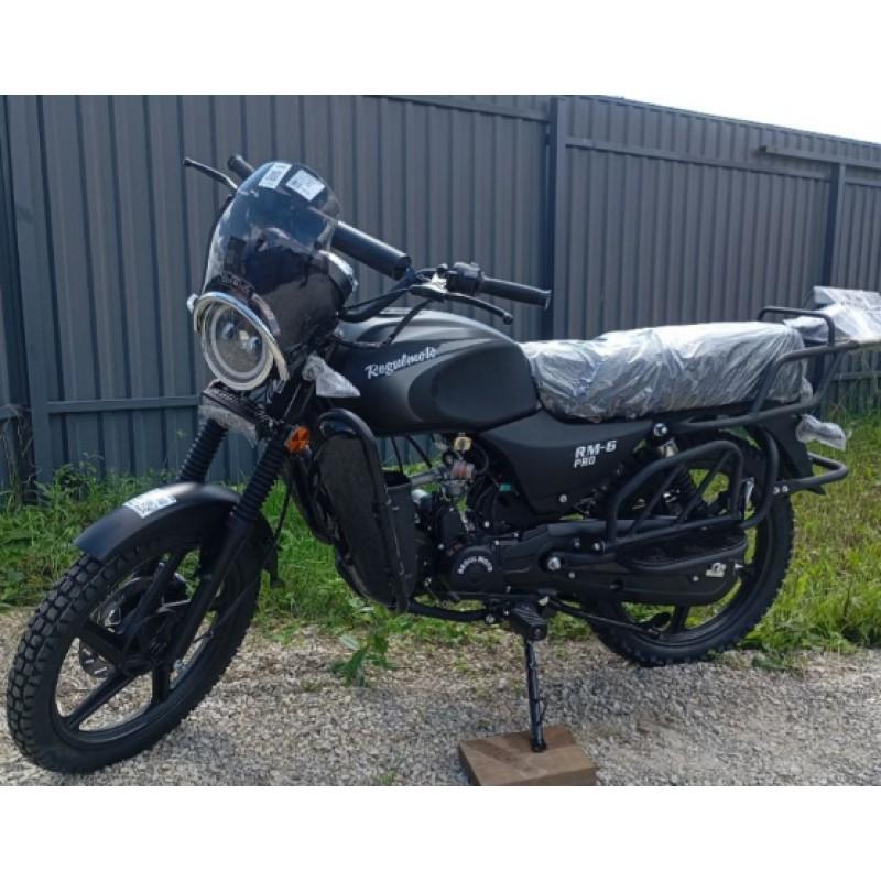 Купить  Мопед Regulmoto Alpha (RM-6) PRO Черный матовый 4Т; 50cc;  колеса  (шт) 01250 (ФОТО купить с доставкой по Москве и России, цена, технические характеристики, комплектация фото  - motoserp.ru