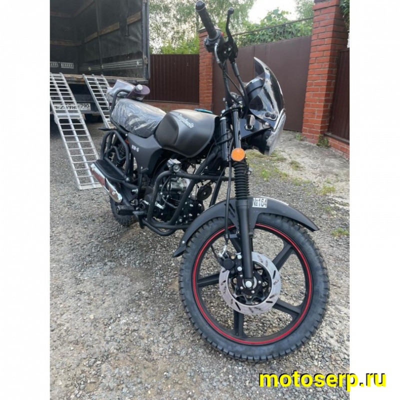 Купить  Мопед Regulmoto Alpha (RM-6) Серый 4Т; 50cc;  колеса 17/17 (шт) 01250 (ФОТО купить с доставкой по Москве и России, цена, технические характеристики, комплектация фото  - motoserp.ru