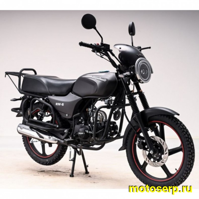Купить  Мопед Regulmoto Alpha (RM-6) Серый 4Т; 50cc;  колеса 17/17 (шт) 01250 (ФОТО купить с доставкой по Москве и России, цена, технические характеристики, комплектация фото  - motoserp.ru