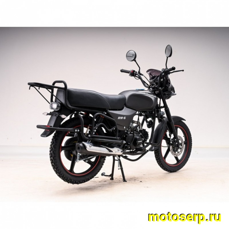 Купить  Мопед Regulmoto Alpha (RM-6) Серый 4Т; 50cc;  колеса 17/17 (шт) 01250 (ФОТО купить с доставкой по Москве и России, цена, технические характеристики, комплектация фото  - motoserp.ru